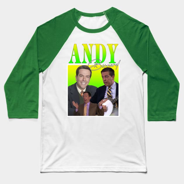 Andy Bernard Baseball T-Shirt by TeesBySilvia